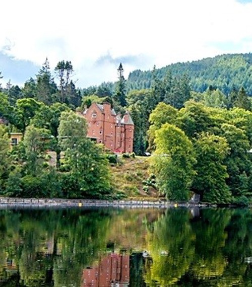 View Of Castle Hotel From Loch (1)